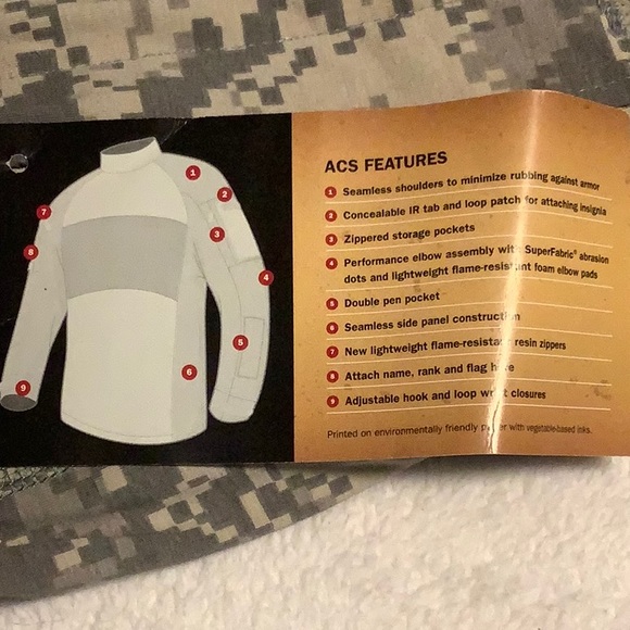 Massif Army Combat Shirt XS - Picture 4 of 13